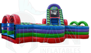 New 5 Color 35' Kriss Kross Obstacle Course