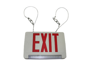 Exit and Emergency light combo unit