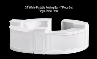 7 piece 34' portable round bar