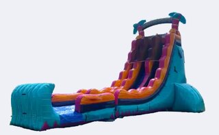 *NEW* 34' Island Breeze Dual Lane Dry Slide