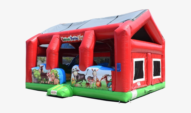 Barnyard Toddler Petting Zoo Bouncer