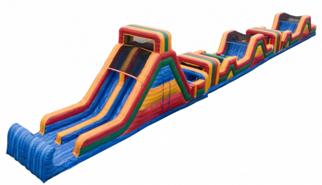 121 foot Marble Run Obstacle Course (2025 New Item)