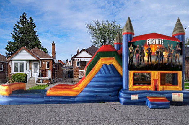 CUSTOM THEME MARBLE WATER COMBO WITH POOL-FORTNITE