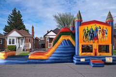 CUSTOM THEME MARBLE WATER COMBO WITH POOL-JUSTICE