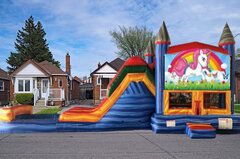 CUSTOM THEME MARBLE WATER COMBO WITH POOL-UNICORN