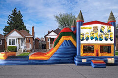 CUSTOM THEME MARBLE WATER COMBO WITH POOL-MINIONS