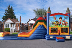 CUSTOM THEME MARBLE WATER COMBO WITH POOL-PAW PATROL