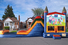 CUSTOM THEME MARBLE WATER COMBO WITH POOL-PEPPA PIG