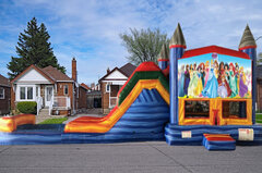 CUSTOM THEME MARBLE WATER COMBO WITH POOL-PRINCESS