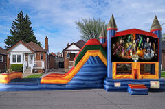 CUSTOM THEME MARBLE WATER COMBO WITH POOL-STAR WARS