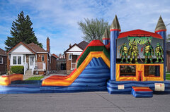 CUSTOM THEME MARBLE WATER COMBO WITH POOL-TURTLE