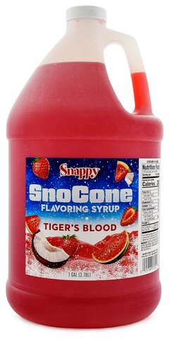 Sno Cone Supplies for 30 People - Cherry