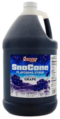 Sno Cone Supplies for 30 People - Grape