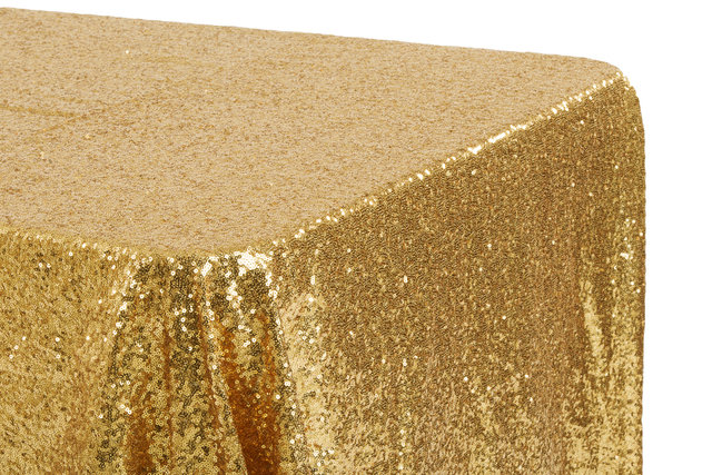 90x132 Sequin Rectangle Table