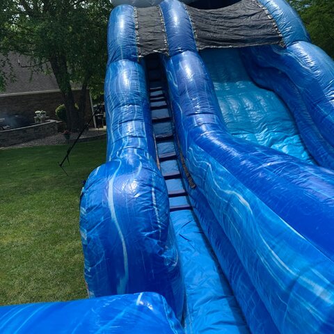 19 foot water slide