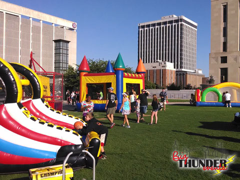 inflatable interactive games nashville