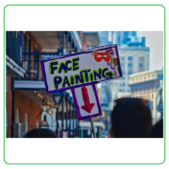 Face Painting Station (Min 2 hrs)