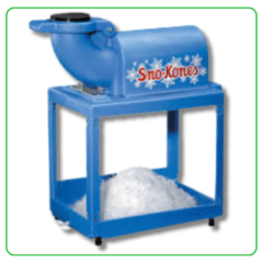 SNO-KONE MACHINE WITH SYRUP AND CONES FOR 50 SERVINGS (ICE NOT INCLUDED)