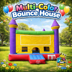 Multi Color Bounce House