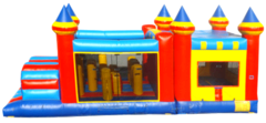 KIDZILLA Double Tunnel Obstacle Course and Bounce House