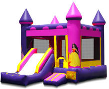 Princess Castle Bounce & Dry Slide Combo