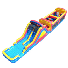 Brand New 50 foot Obstacle Course Slide