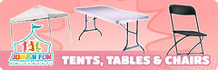 Tents, Tables & Chairs