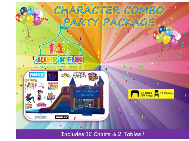 Mod Combo Banner 12 Chairs 2 Tables 