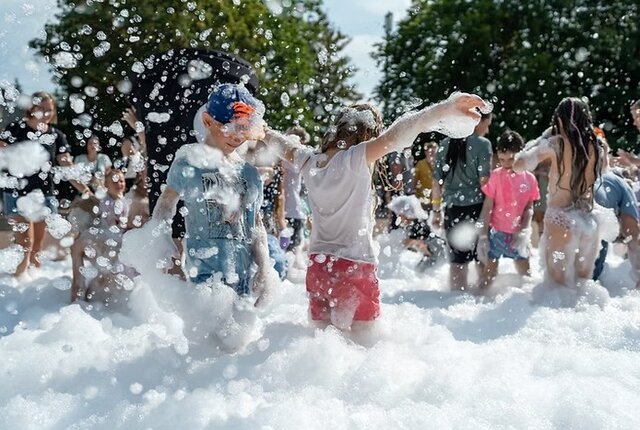 Foam Machines Sound System Tent Beach Ball Etc