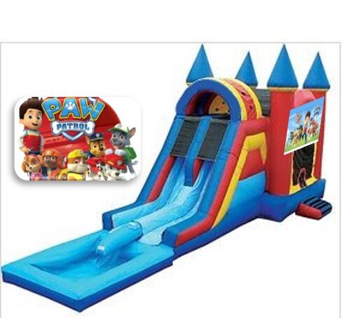 Mod combo with Paw Patrol banner Waterslide
