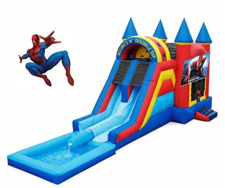 Mod combo with Spiderman banner Water