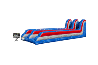 2- Lane Interactive Light Bungee Run 