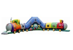 Enclosed Train Obstacle Course  