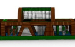 Timber Run Obstacle Course 33 ft