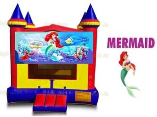 Mermaid Bounce House 