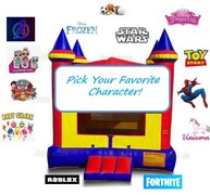 Character Castle  Bounce House 