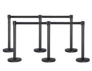 Black Belt Stanchions 