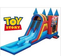 Toy Story  Bounce House & Double Slide Combo