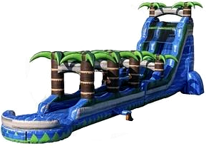 Blue Crush Water Slide w/ Slip N Slide 