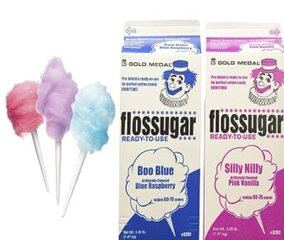Extra Cotton Candy Sugar (Pink) + 50 paper cones