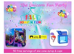  The Unicorn Fun  Party Package