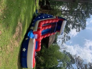 18' Single Lane Liberty Waterslide