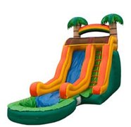 15' Tropical Waterslide