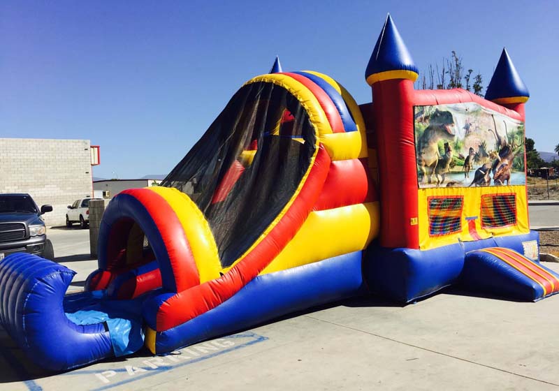 Dinosaur 4n1 Inflatable Combo