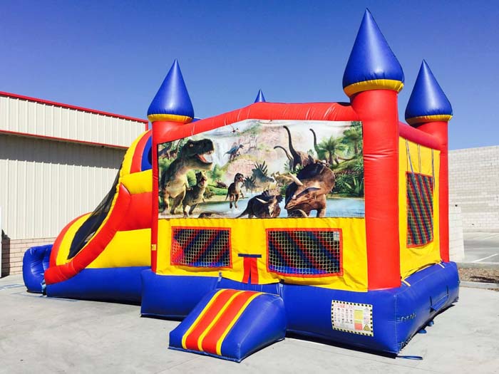 Dinosaur 4n1 Inflatable Combo