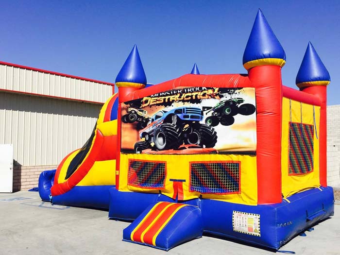 Monster Truck 4n1 Inflatable Combo