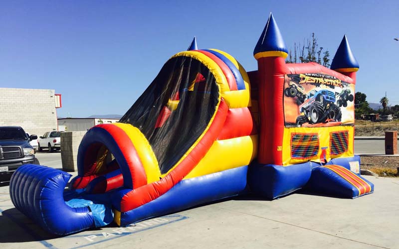 Monster Truck 4n1 Inflatable Combo