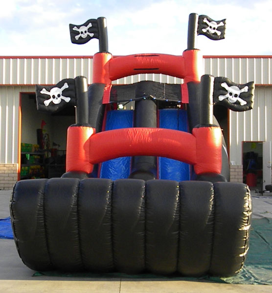 Pirates Dual Lane Dry Slide