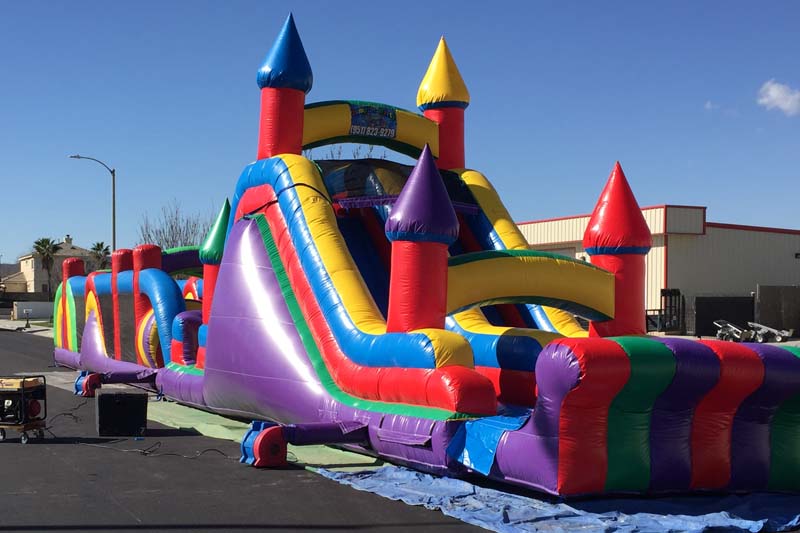 90 Ft. Wacky Obstacle Challenge Rental in Riverside County CA