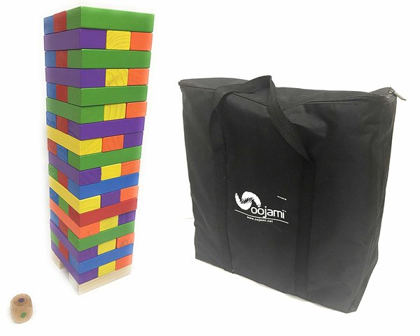 Giant Colored Jenga 